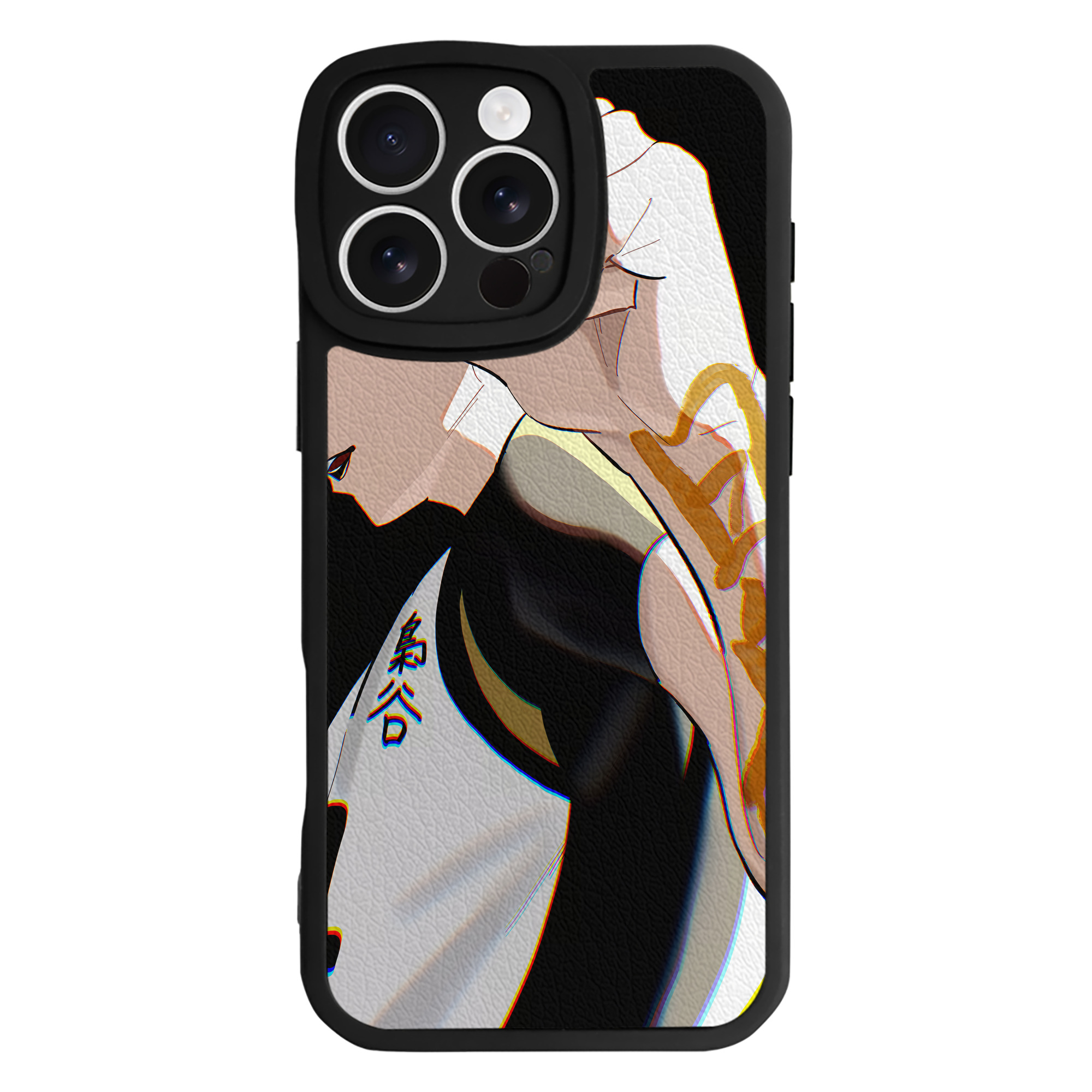 （画像用） ハイキュー!! Haikyu!! 【iPhone 16シリーズ対応】シリコンスマホケース（レザー調） 材質：シリコン